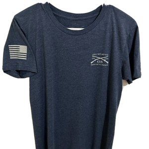 Grunt Style This We’ll Defend T-Shirt Dark Blue Size Small